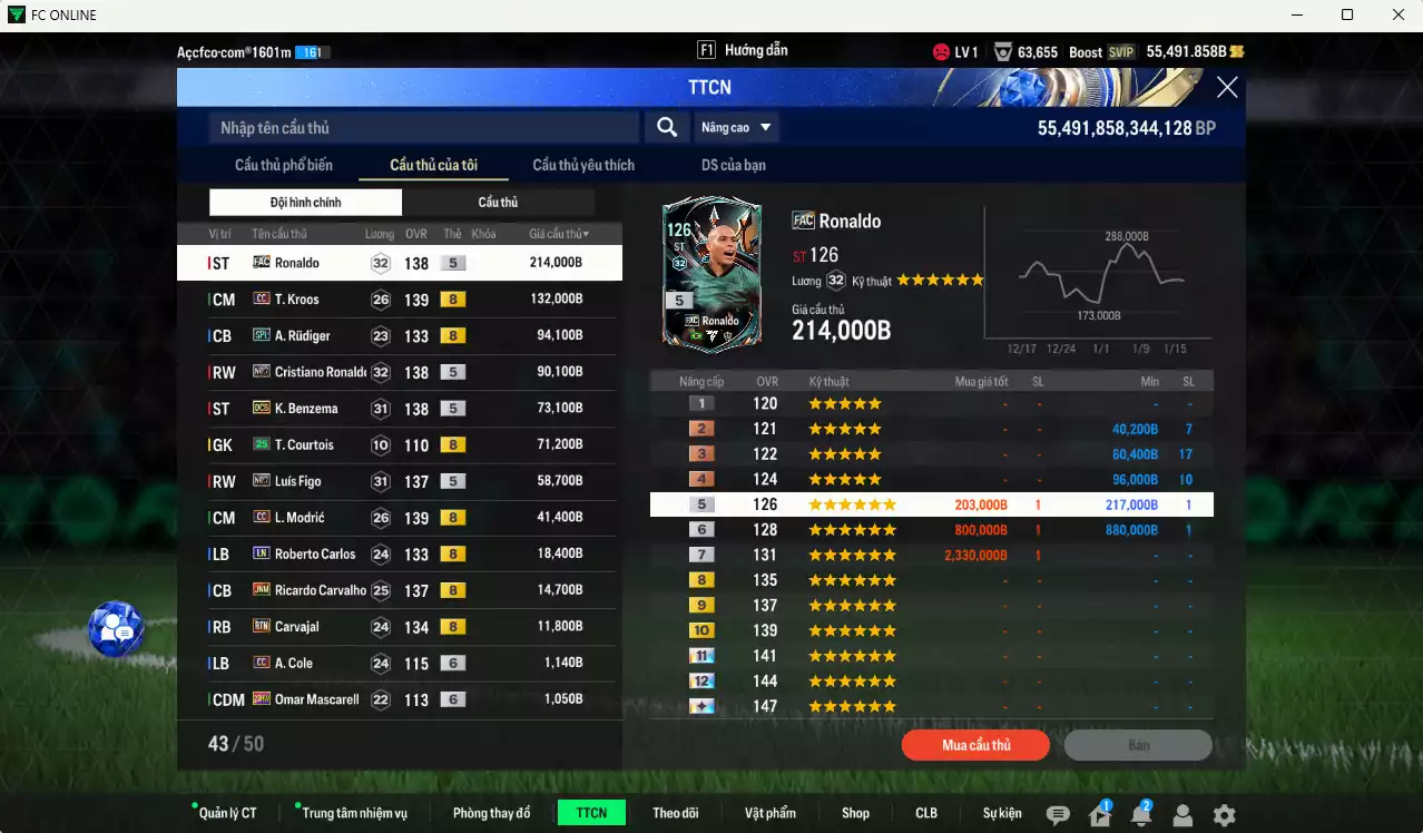 Ảnh Real Madrid 822.290b dư 55kb có Ronaldo FAC, Kroos CC, CR7 No.7, Benzema DCB, Rudiger SPL, Figo No.7, Modric CC... Còn nhiều CP GIẢM THUẾ, HLV Xịn, đã đào tạo full chỉ số cầu thủ vs nữa bảng chiến thuật