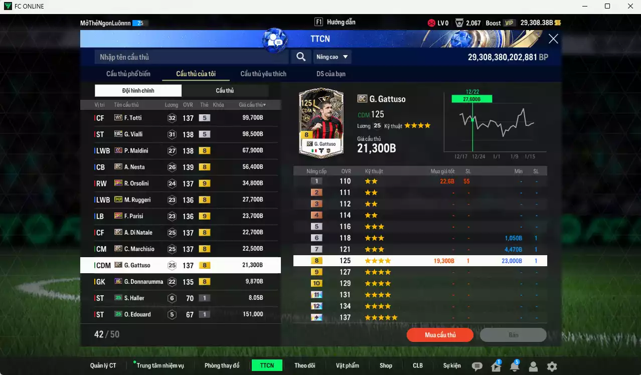 Ảnh Italy 485.070b dư 29kb có Vialli FAC, Totti WS, Maldini CC, Nesta DC, Orsolini 23HW+9, Ruggeri 24EP, Parisi 23HW+9, Di Natale DC, Marchisio DC, Gattuso DC...