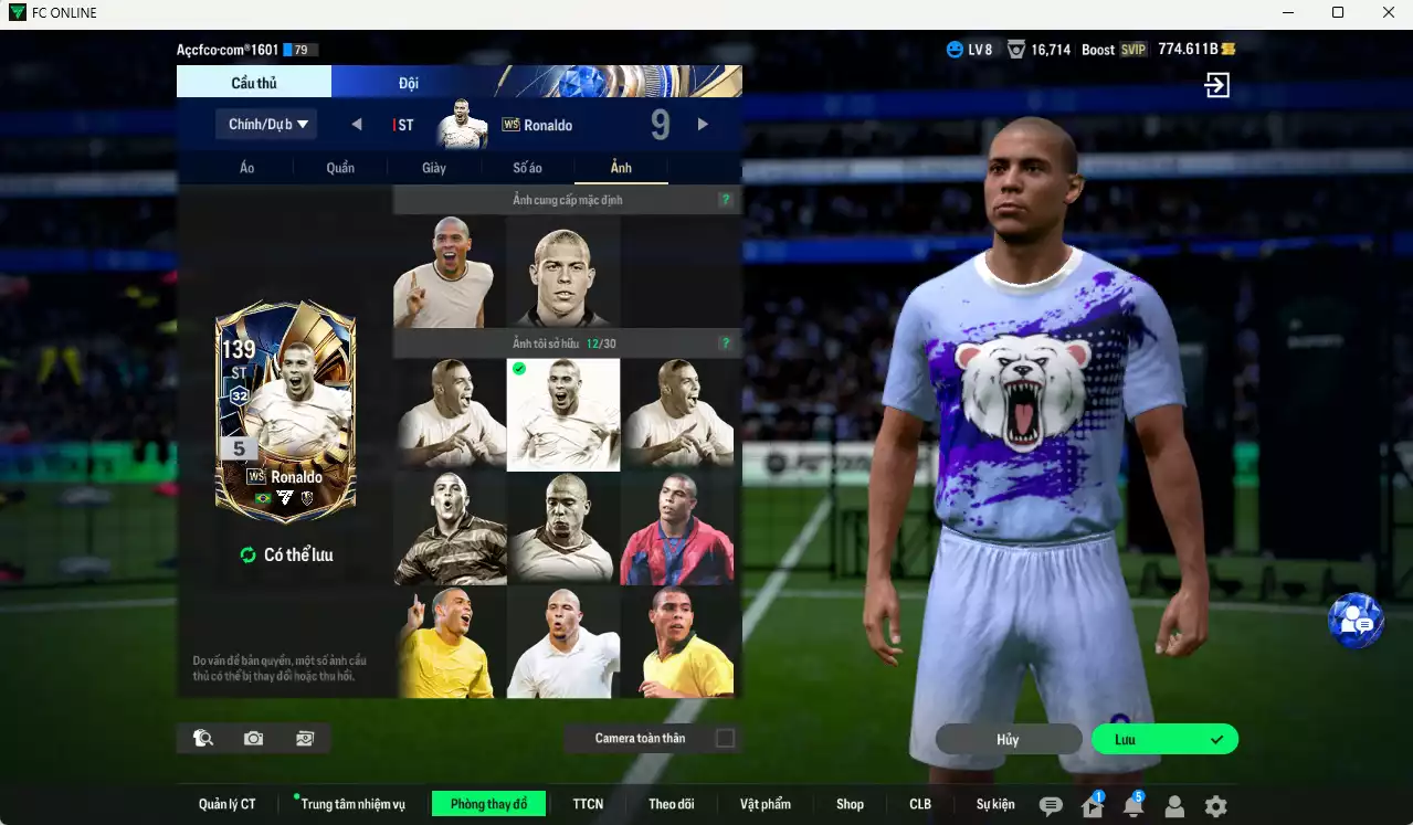 Ảnh Barcelona 541.010b có Ronaldo WS, Pedro WS, Busquets DC, Messi HG, Puyol MDL, F. de Jong 23HW, Touré JNM, Eric García MDL, Alba DC... Full miniface, còn nhiều CP GIẢM THUẾ. Đã đào tạo chỉ số nhiều cầu thủ