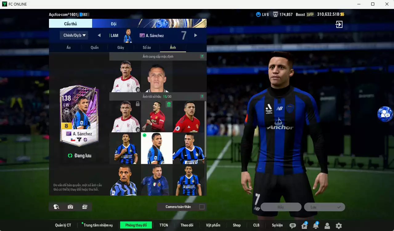 Ảnh [Dư nhiều BP] Inter Milan 2.872.590b dư 310kb có Bergkamp ITM+5, Crespo ITM+5, Maicon WS, Eto JNM, Ronaldo FAC, Matthaus RTN, Vieira DC, A. Sánchez UT, Lúcio CC, Augusto 23HW+9, Zanetti BTB+10, Figo No.7... Full miniface, còn nhiều CP GIẢM THUẾ. HLV Xịn, gần full đào tạo chiến thuật vs chỉ số ct