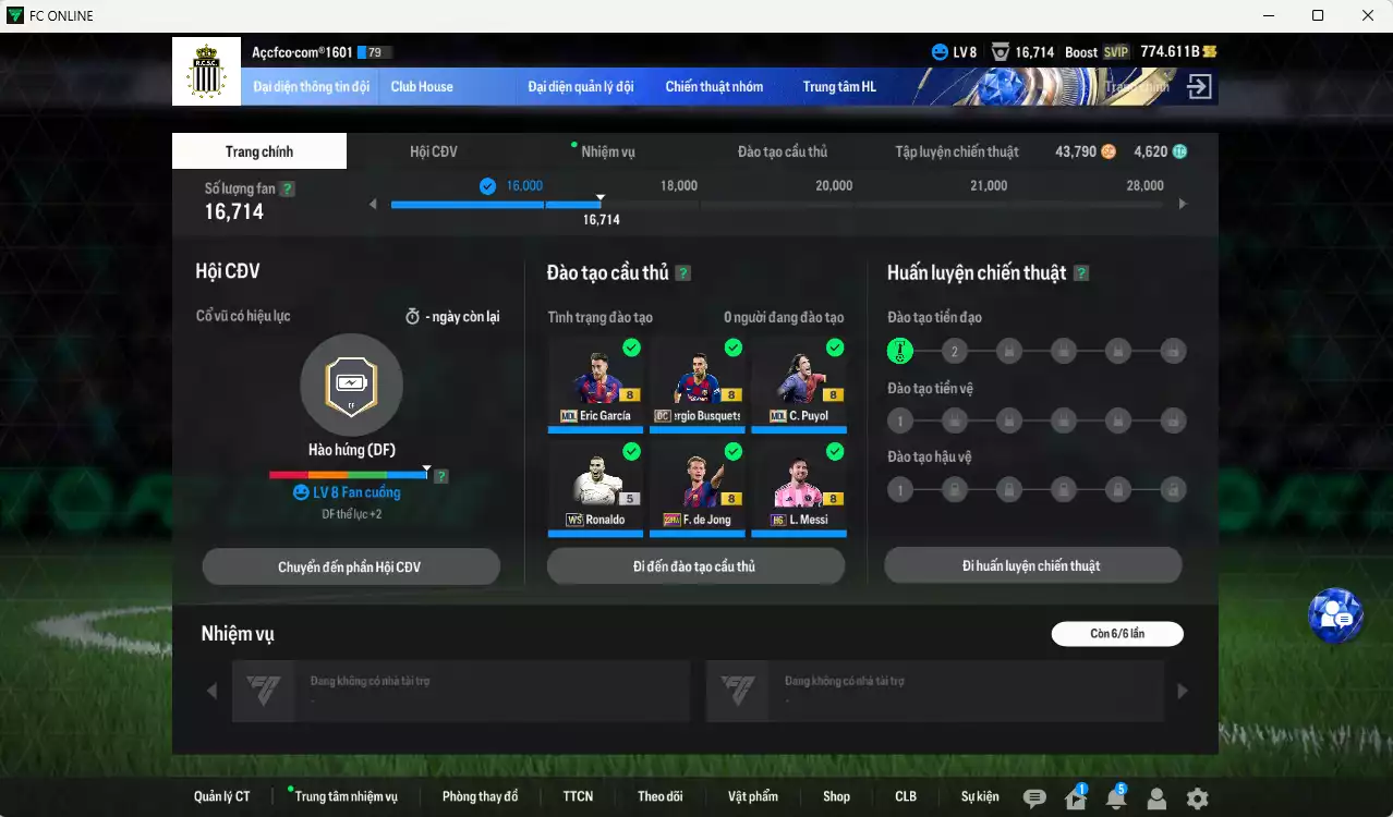Ảnh Barcelona 541.010b có Ronaldo WS, Pedro WS, Busquets DC, Messi HG, Puyol MDL, F. de Jong 23HW, Touré JNM, Eric García MDL, Alba DC... Full miniface, còn nhiều CP GIẢM THUẾ. Đã đào tạo chỉ số nhiều cầu thủ