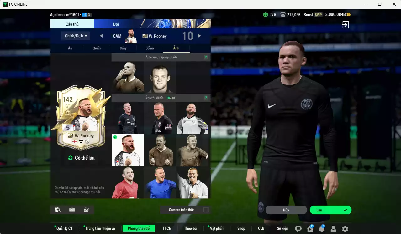 Ảnh Man Utd. 6.565.660b có Rooney ITM+5, CR7 CH+6, Van Persie ITM+5, Casemiro UT, Varane CU+7, Best DC, Park UT, Ferdinand DC, Beckham CC, Darmian 24EP, Bruno 23HW, Beek HG+10... Full miniface, còn nhiều CP GIẢM THUẾ. HLV Xịn, đã đào tạo full chỉ số cầu thủ