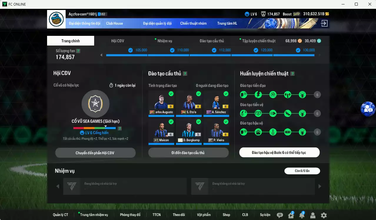 Ảnh [Dư nhiều BP] Inter Milan 2.872.590b dư 310kb có Bergkamp ITM+5, Crespo ITM+5, Maicon WS, Eto JNM, Ronaldo FAC, Matthaus RTN, Vieira DC, A. Sánchez UT, Lúcio CC, Augusto 23HW+9, Zanetti BTB+10, Figo No.7... Full miniface, còn nhiều CP GIẢM THUẾ. HLV Xịn, gần full đào tạo chiến thuật vs chỉ số ct
