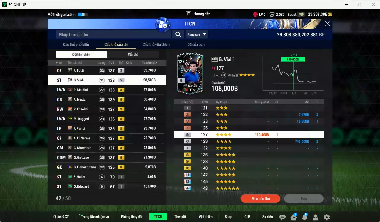 Ảnh Italy 485.070b dư 29kb có Vialli FAC, Totti WS, Maldini CC, Nesta DC, Orsolini 23HW+9, Ruggeri 24EP, Parisi 23HW+9, Di Natale DC, Marchisio DC, Gattuso DC...