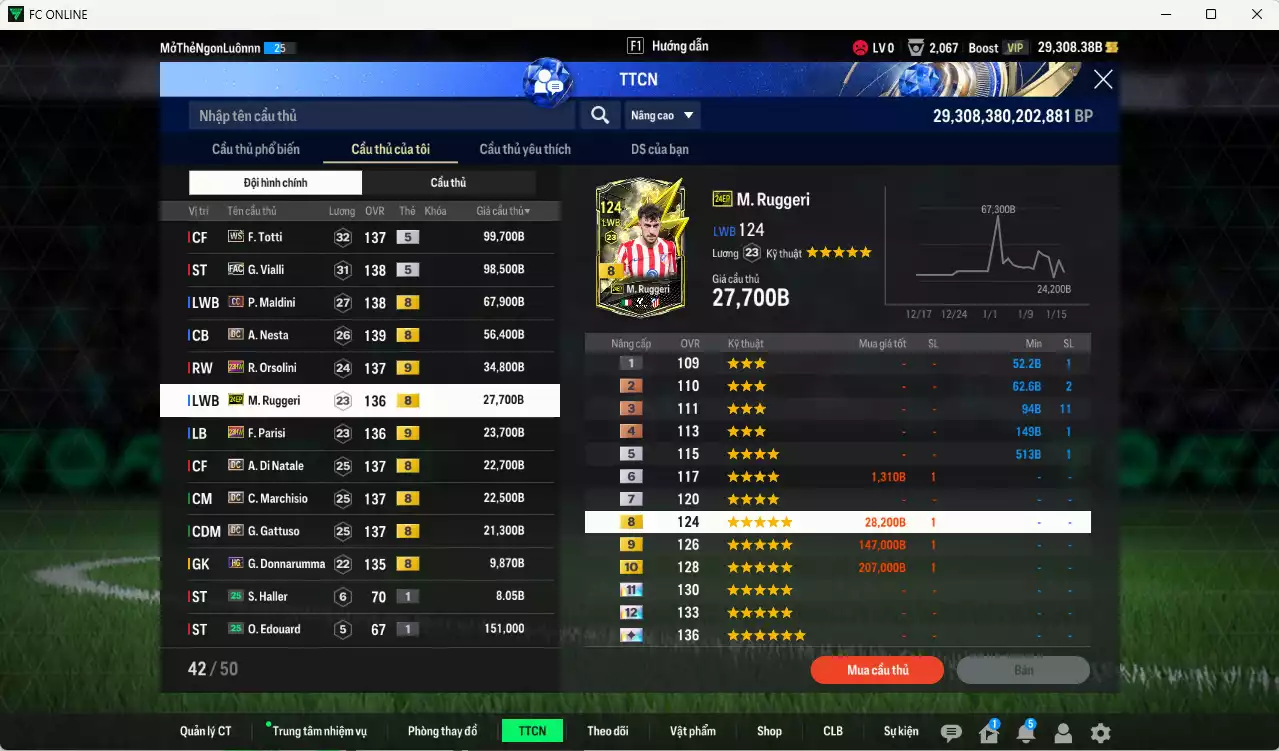 Ảnh Italy 485.070b dư 29kb có Vialli FAC, Totti WS, Maldini CC, Nesta DC, Orsolini 23HW+9, Ruggeri 24EP, Parisi 23HW+9, Di Natale DC, Marchisio DC, Gattuso DC...