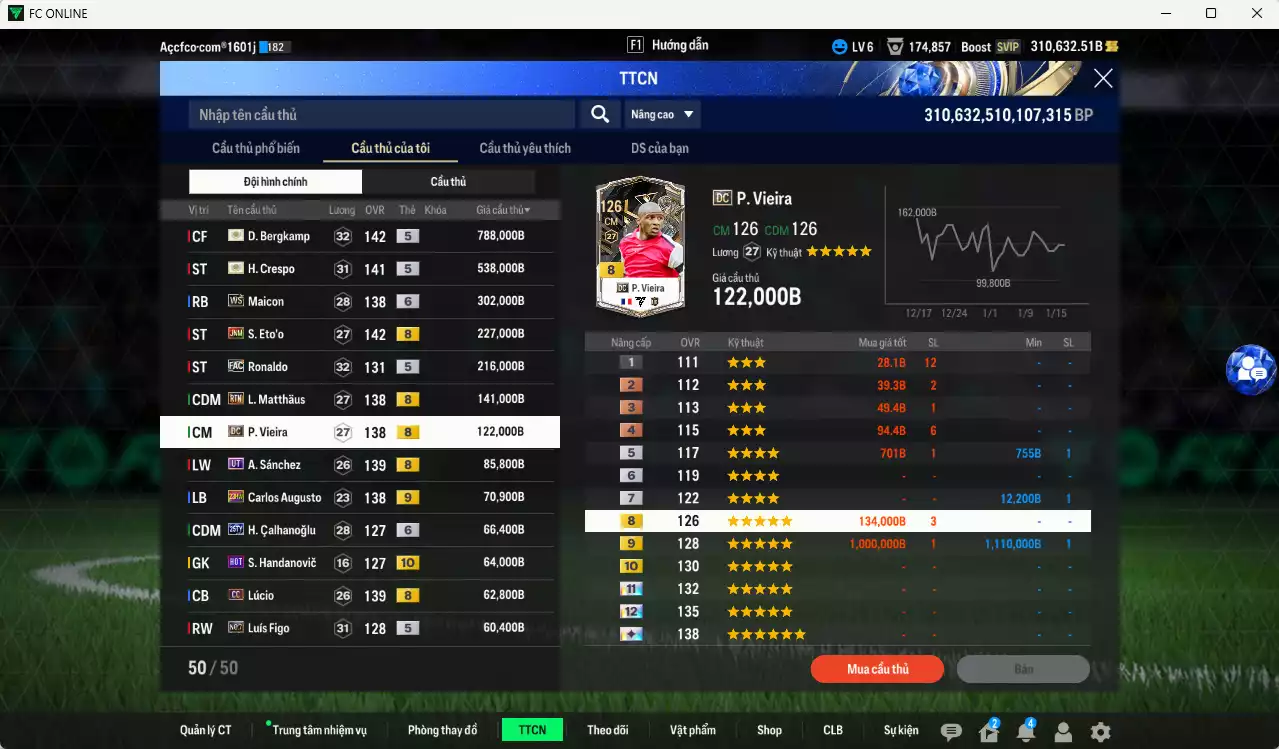 Ảnh [Dư nhiều BP] Inter Milan 2.872.590b dư 310kb có Bergkamp ITM+5, Crespo ITM+5, Maicon WS, Eto JNM, Ronaldo FAC, Matthaus RTN, Vieira DC, A. Sánchez UT, Lúcio CC, Augusto 23HW+9, Zanetti BTB+10, Figo No.7... Full miniface, còn nhiều CP GIẢM THUẾ. HLV Xịn, gần full đào tạo chiến thuật vs chỉ số ct