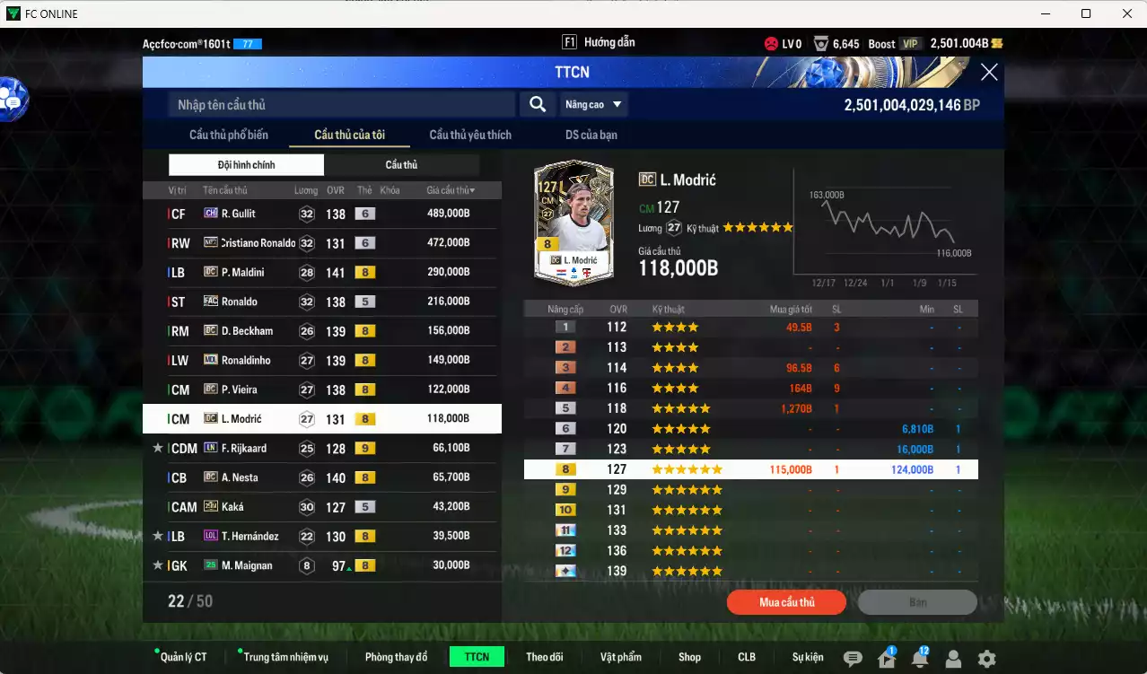 Ảnh AC Milan mix Real Madrid 2.346.810b có Gullit CH+6, CR7 No.7+6, Maldini DC, Ronaldo FAC, Beckham DC, Ronaldinho MDL, Modric DC, Vieira DC, Rijkaard LN+9, Nesta DC... Full miniface, HLV Xịn, đã đào tạo full chỉ số nhiều cầu thủ
