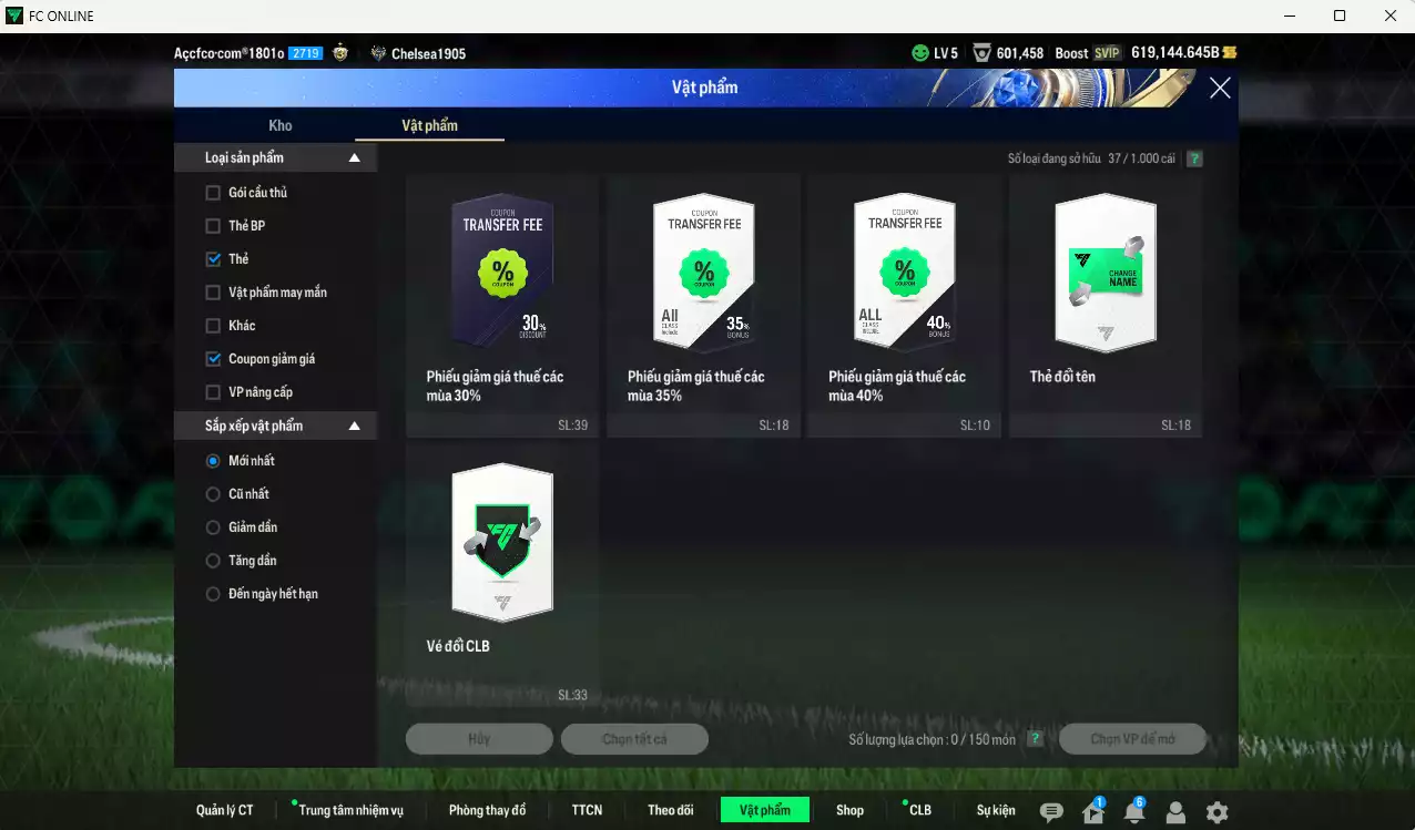 Ảnh [Dư nhiều BP] Chelsea 3.208.590b dư 600kb có Lampard ITM+5, Essien ITM+5, Desailly ITM+5, Makélélé ITM+5, Zola ITM+5, Drogba JNM, Ricardo Carvalho 23HR+10, A. Cole EBS+10, J. Cole 23HR+10... Full miniface, còn nhiều CP GIẢM THUẾ. HLV Xịn, đã full đào tạo chiến thuật vs chỉ số cầu thủ