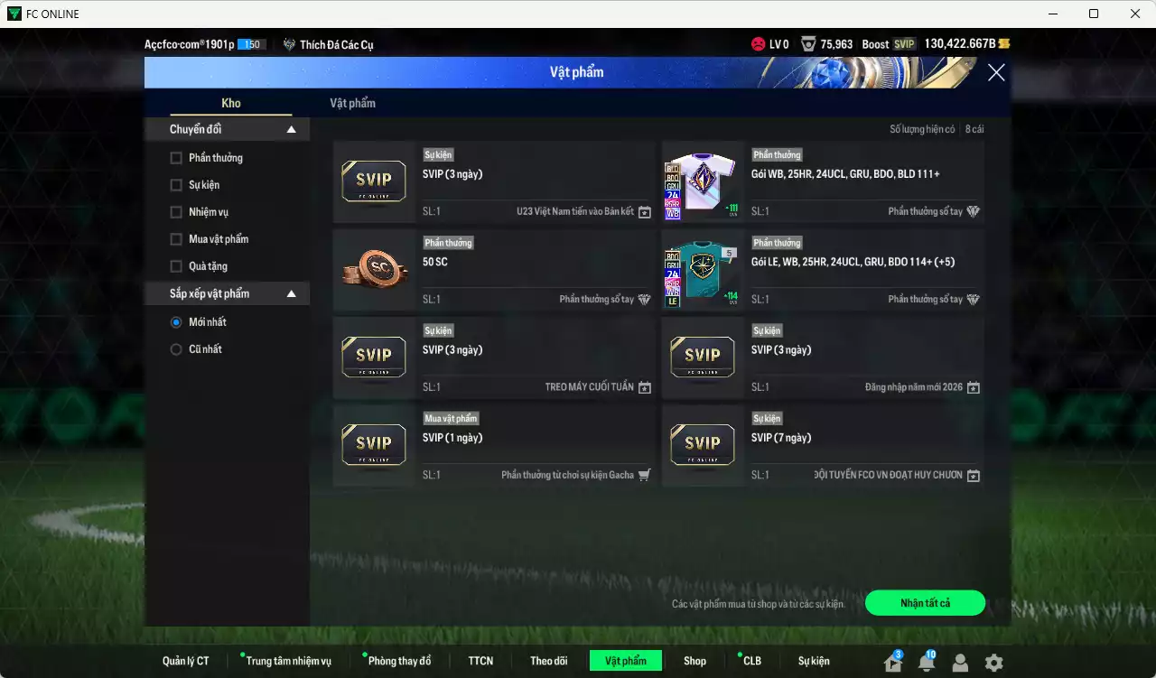 Ảnh AC Milan 1.888.400b dư 130kb có Crespo ITM+5, Aubameyang UT, Ronaldo CH, Ronaldinho MDL, Beckham CC, Reijnders 25TS, Kaká LN, Maldini CC, Pulisic 25TS, Desailly CC, Rijkaard HG... HLV Xịn, gần full đào tạo chiến thuật vs toàn bộ chỉ số cầu thủ