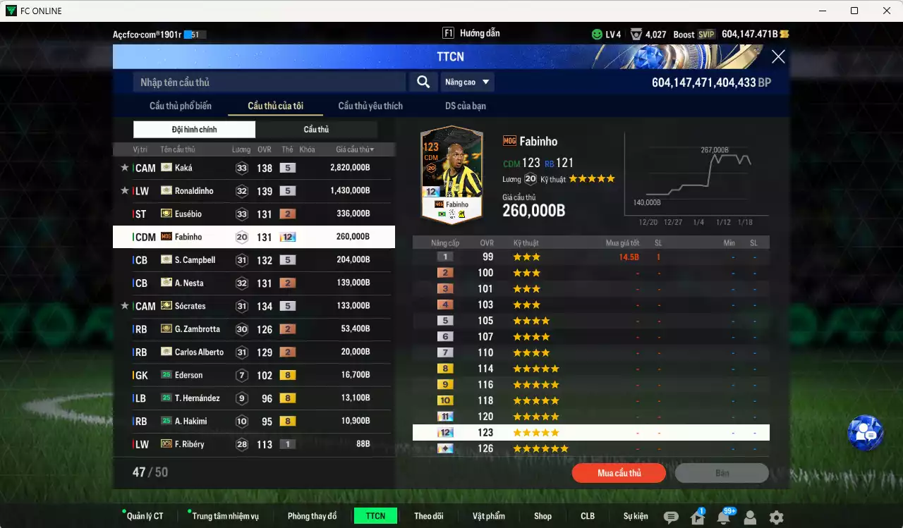 Ảnh [Dư nhiều BP] Full ITM 5.413.840b dư 600kb có Kaká ITM+5, Ronaldinho ITM+5, Campbell ITM+5, Sócrates ITM+5, Fabinho MOG+12, Eusébio ITM, Nesta ITM, Zambrotta ITM, Alberto ITM... Full miniface