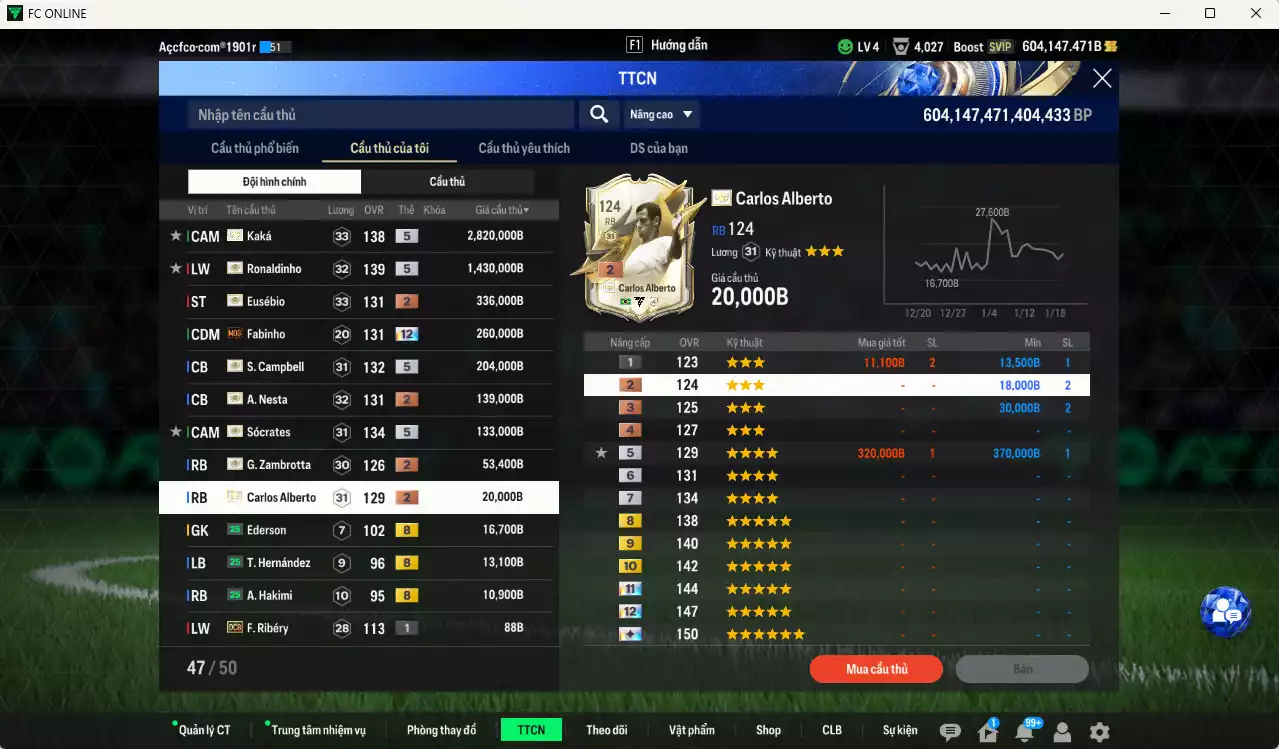 Ảnh [Dư nhiều BP] Full ITM 5.413.840b dư 600kb có Kaká ITM+5, Ronaldinho ITM+5, Campbell ITM+5, Sócrates ITM+5, Fabinho MOG+12, Eusébio ITM, Nesta ITM, Zambrotta ITM, Alberto ITM... Full miniface