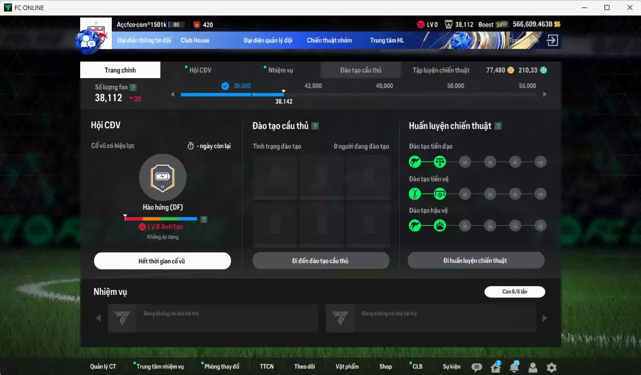 Ảnh ACC 566609b trắng, có thẻ đổi tên, còn nhiều CP GIẢM THUẾ vs thẻ BV NCL. HLV Xịn, dư 210k TC
