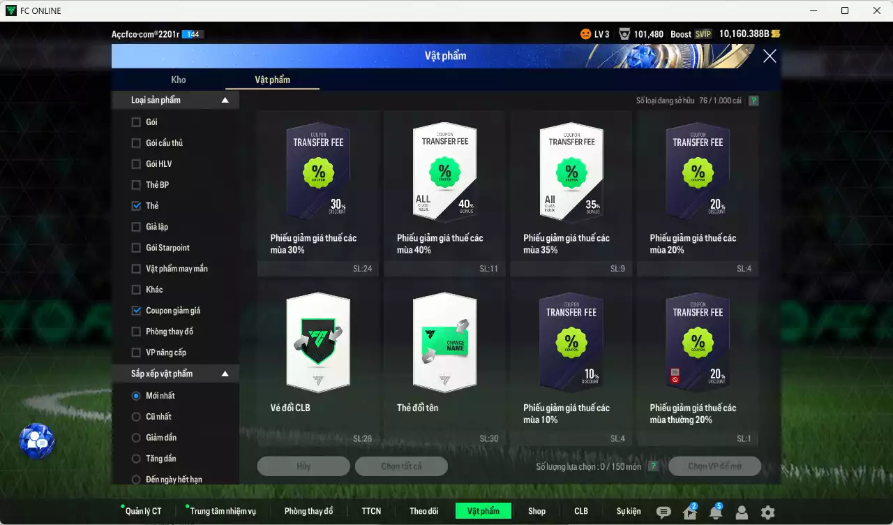 Ảnh Man Utd. 6.866.070b có Charlton ITM+5, CR7 WS, Vidic ITM+5, Park UT, Ferdinand DC, Beckham CC, Pogba FAC+6, Eriksen HG+10, Schweinsteiger CC, Mkhitaryan LE+6, Ibrahimovic WS... Còn nhiều CP GIẢM THUẾ, HLV Xịn, gần full đào tạo