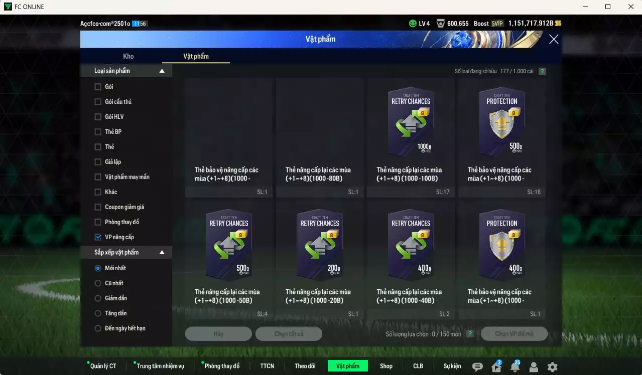 Ảnh [Dư nhiều BP] PRM+5 mix ITM+5 1.872.400b dư 1150kb có Xuân Son PRM, Công Phượng PRM, Quang Hải PRM, Bergkamp ITM, Rush ITM, Cannavaro, Klvuiert ITM, Cech ITM, Okocha ITM, Cambiaso 24UCL... Full miniface, HLV Xịn, đã full đào tạo chiến thuật