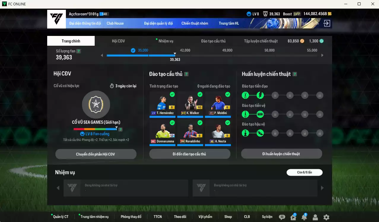 Ảnh AC Milan 7.082.180b dư 140kb có Baggio UT, Kaká UT, Essien ITM+6, Kluivert ITM+6, Crespo ITM+5, Ronaldo WS+6, Vieira UT, Ronaldinho JNM, Theo 22UCL, Walker BTB+10, Donnarumma BOE+12, Beckham DC... HLV Xịn, đã đào tạo full chỉ số nhiều ct. VIP KC Tháng 2