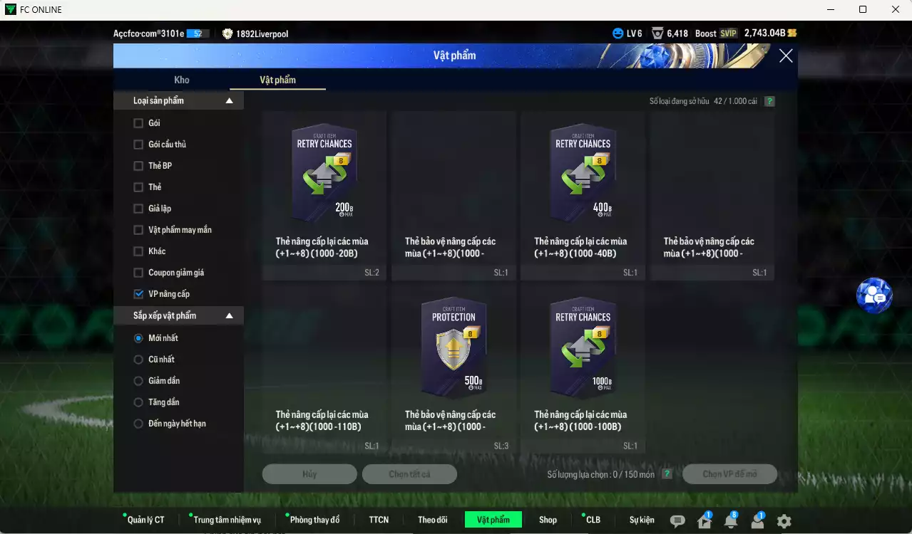 Ảnh Liverpool 1.904.710b có Rush ITM+5(fix BP) , Gerrard ITM+5, Dalglis ITM+5, Alonso CC, Mascherano CC, Van Dijk 23HW, Mcmanaman DC... VIP BK Tháng 2