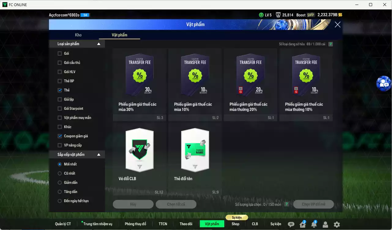 Ảnh Brazil 544.370b có Ronaldo WS, Casemiro WS, Maicon WS, Lúcio CC, Carlos ITM+2, Jairzinho ITM+2, Kaká 25IM, Marquinhos 25TS, Sócrates ITM+2... HLV Xịn, dư 200k TC