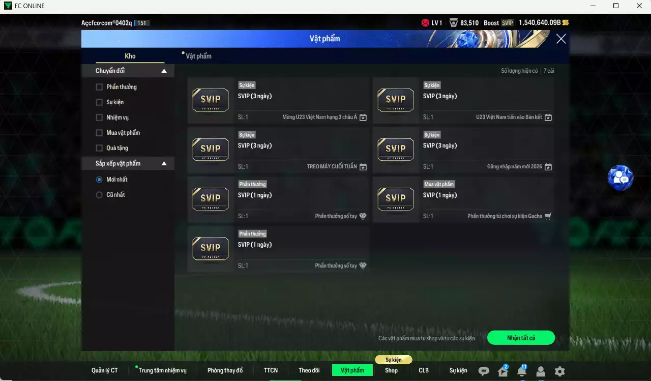 Ảnh ACC 1540640b trắng, có thẻ đổi tên. HLV Xịn, dư 170k TC