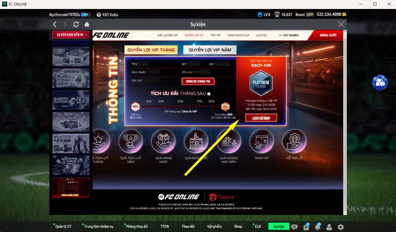 Ảnh [Dư nhiều BP, Chưa nạp x8 FC Tết🐎] ] Man Utd. 12.553.350b dư 530kb có Rooney ITM+5, CR7 WS, Eusébio ITm+5, Schweinsteiger ITM+5, Vidic ITM+5, Casemiro UT, Mazraoui SPL+10, Park ITM+5, Verón ITM+5, Beckham DC, Reguilón LOL+10, Ferdinand DC... HLV Xịn, đã đào tạo full chỉ số cầu thủ. VIP BK Tháng 2