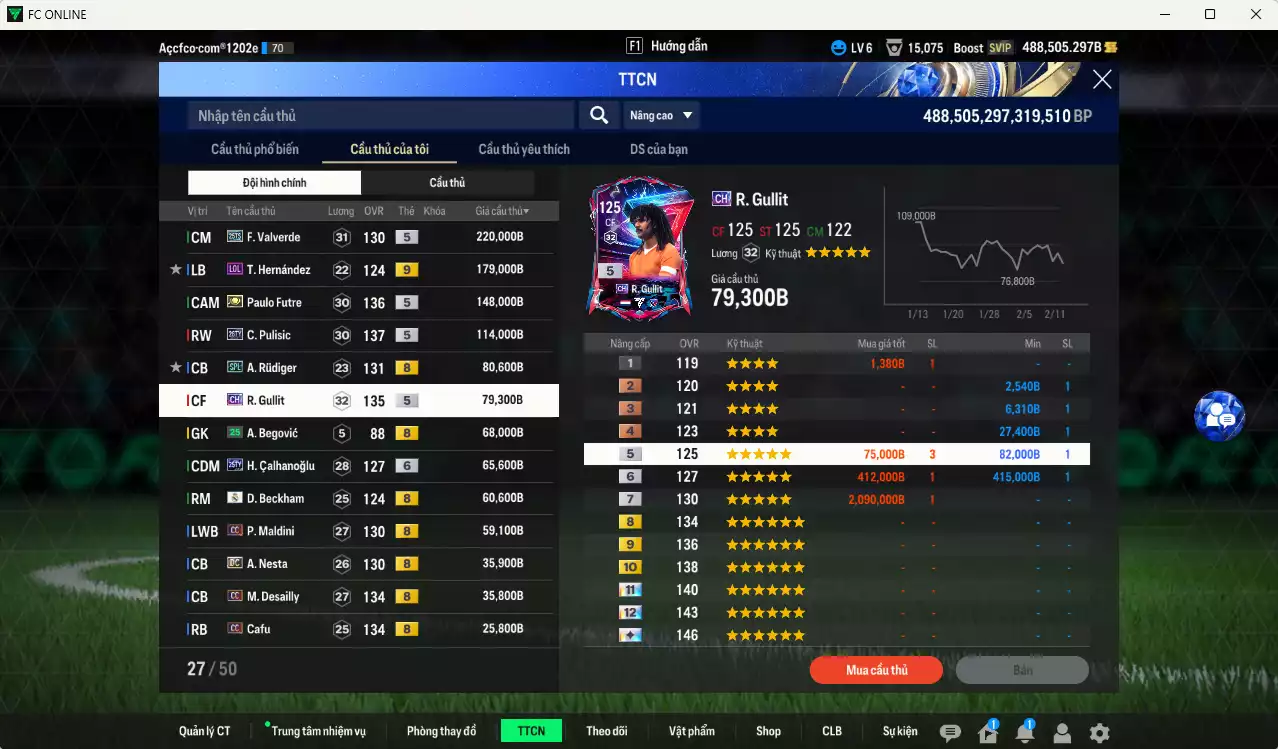 Ảnh [Dư nhiều BP, Chưa nạp x8 FC Tết🐎] AC Milan mix Real Madrid 5.570.840b dư 480kb có Kaká ITM+5, Bellingham 25TS, Essien ITM+5, Zambrotta ITM+5, Valverde 25TS, Theo LOL+9, Futre ITM+5, Pulisic 25TY, Rudiger SPL, Gullit CH, Calhanoglu 25TY+6... VIP BK Tháng 2,3