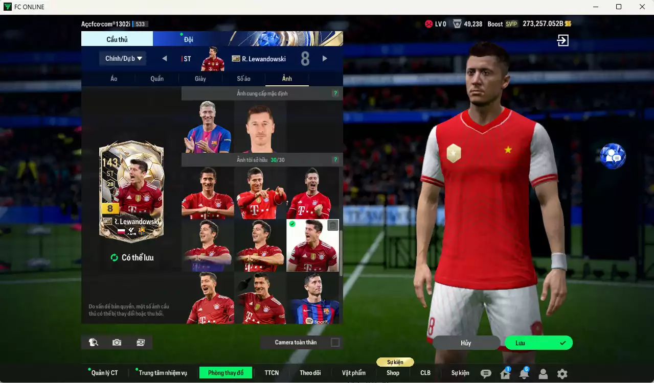 Ảnh [ACC Cổ 7 năm, Chưa nạp x8 FC Tết🐎] Bayern Munich 3.984.060b dư 270kb có Lewandowski BLD(hiếm), Schweinsteiger ITM+5, Matthaus DC, Muller DC, Beckenbauer CH, Díaz 26TY, Kim Min Jae 25TS, Kimmich 25TS, Gnabry WS, Muller DC, Kane DC, Neuer BOE+10... Full miniface, HLV Xịn, dư 170k TC. VIP BK Tháng 2