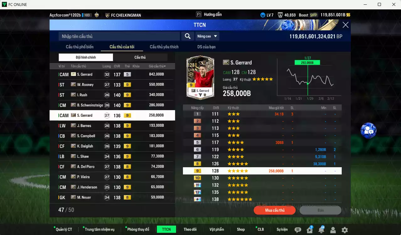 Ảnh [ACC Cổ 7 năm, Chưa nạp x8 FC Tết🐎] Bayern Munich 3.984.060b dư 270kb có Lewandowski BLD(hiếm), Schweinsteiger ITM+5, Matthaus DC, Muller DC, Beckenbauer CH, Díaz 26TY, Kim Min Jae 25TS, Kimmich 25TS, Gnabry WS, Muller DC, Kane DC, Neuer BOE+10... Full miniface, HLV Xịn, dư 170k TC. VIP BK Tháng 2