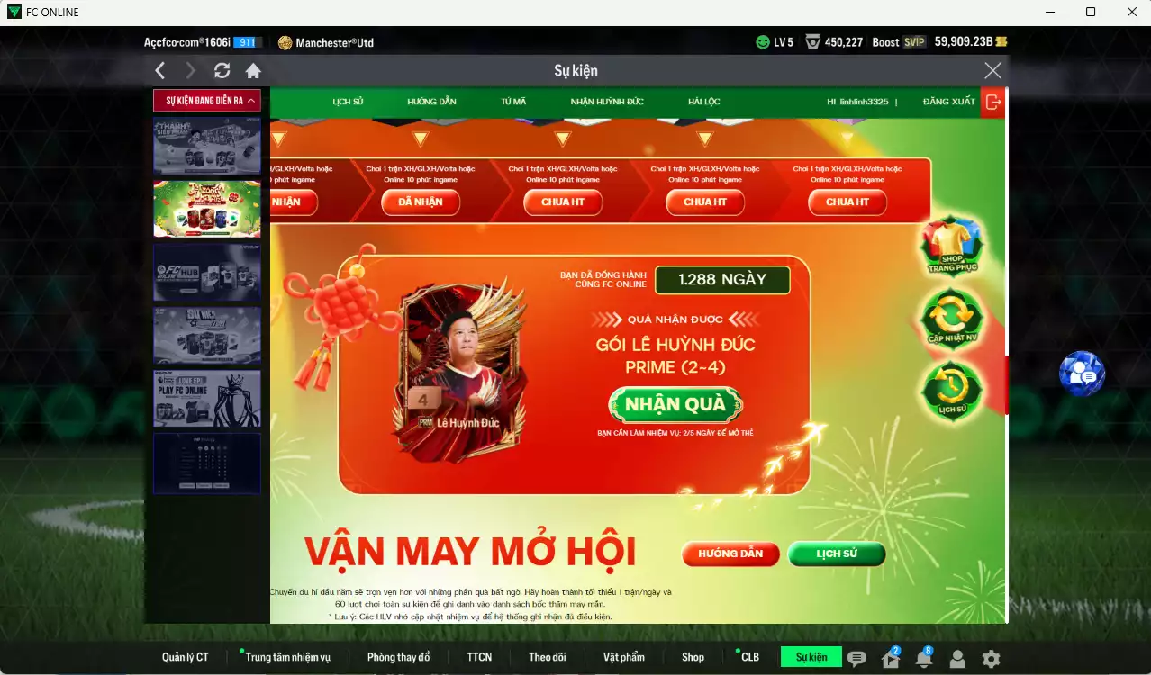 Ảnh [Chưa nạp x8 FC Tết🐎] Man Utd. ITM+5 3.158.940b có Van Persie, Schweinsteiger, Vidic, Keane, Verón... ITM+5. Full miniface, còn nhiều CP GIẢM THUẾ, HLV Xịn, đã full đào tạo chiến thuật