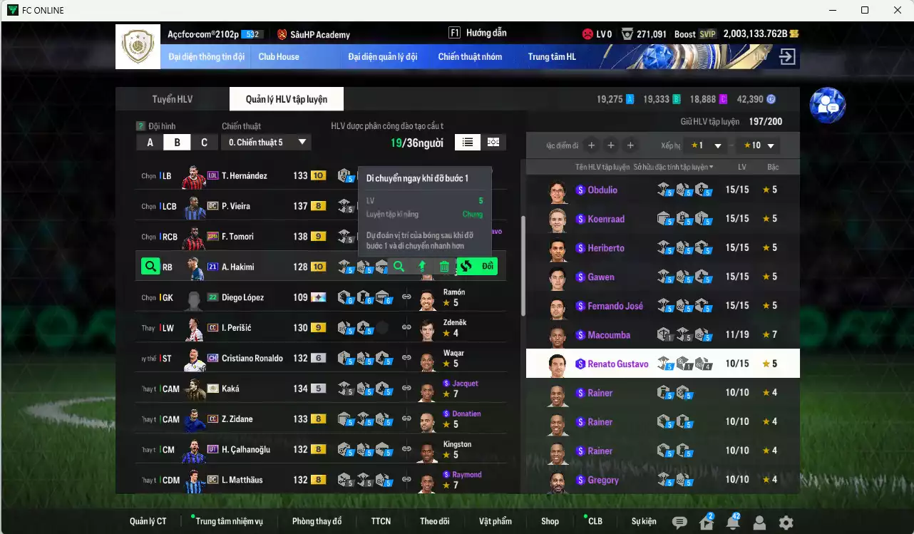 Ảnh [Hạng 483, Chưa nạp x8 FC Tết🐎]  Real Madrid mix AC Milan 44.495.460b dư 2trb trắng có Ronaldo ITM+5, Rijkaard ITM+5, Figo ITM+5, Beckham ITM+5, Baggio ITM+5, Kaká ITM+5, Crespo ITM+6, Zidane CC, CR7 CH+6, CR7 UT, Matthaus DC, Theo LOL+10, Hakimi 21UCL+10... HLV Xịn, đã full đào tạo chiến thuật vs chỉ số cầu thủ