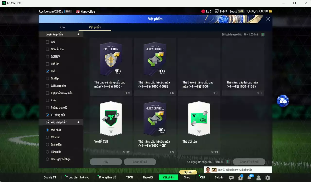 Ảnh ACC 1436791b trắng, có thẻ đổi tên. HLV Xịn, dư 170k TC