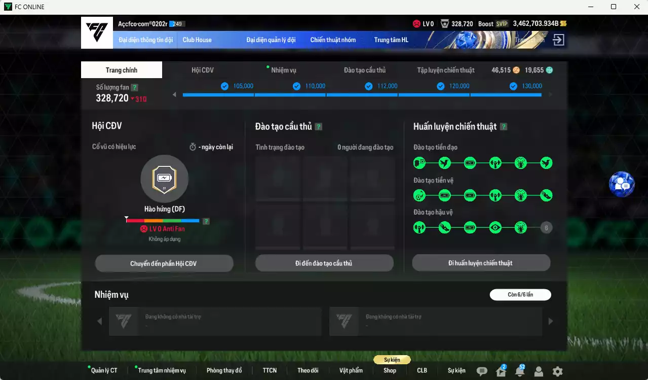 Ảnh ACC 3462704b trắng, có thẻ đổi tên, full miniface. HLV Xịn, đã full đào tạo chiến thuật