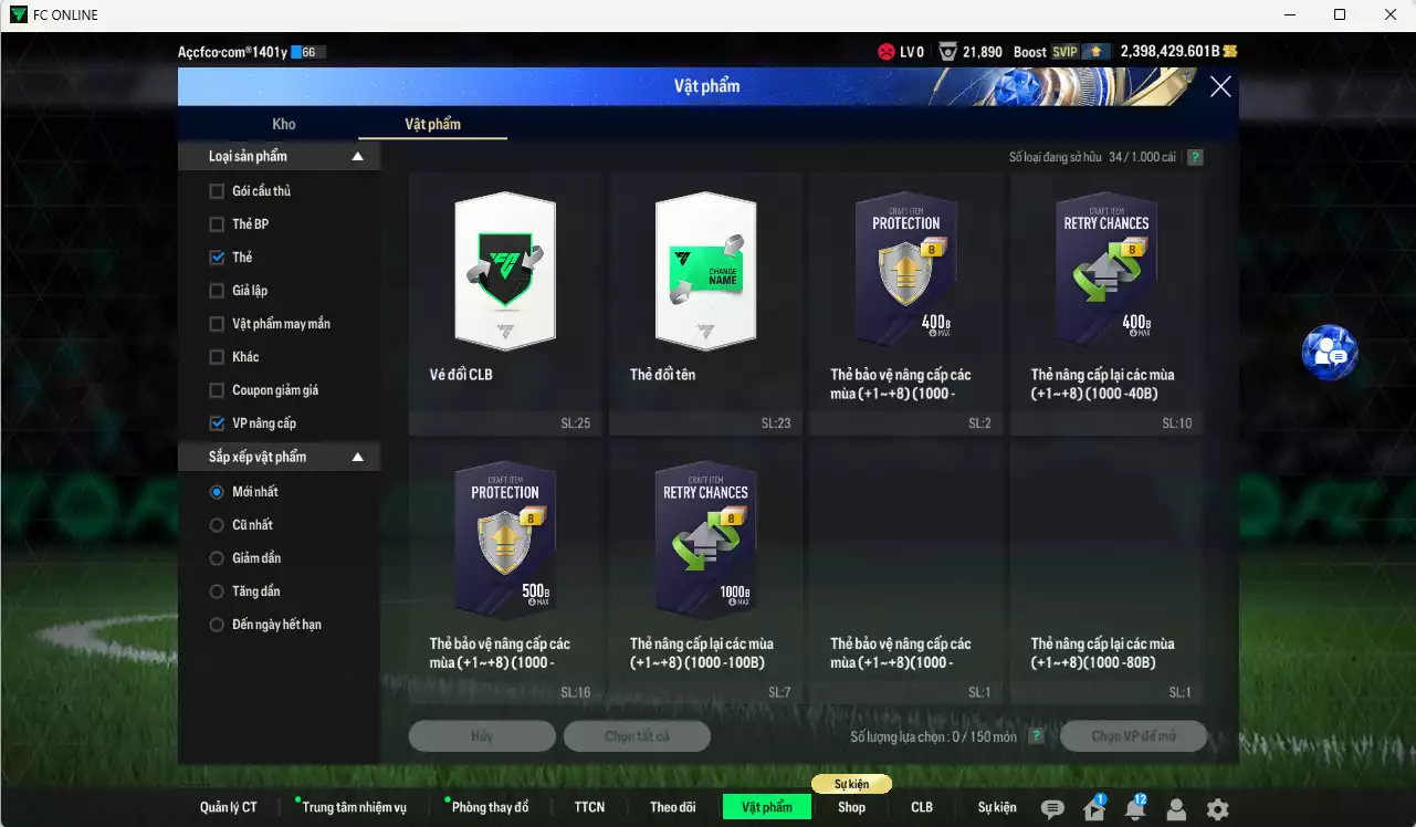 Ảnh ACC 2398429b trắng, có thẻ đổi tên. Dư 190k TC