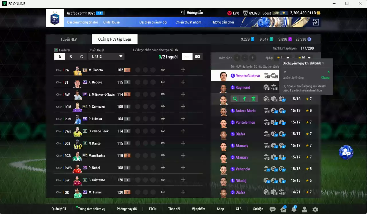 Ảnh ACC 2209439b trắng, có thẻ đổi tên, còn CP GIẢM THUẾ. HLV Xịn, dư 260k TC