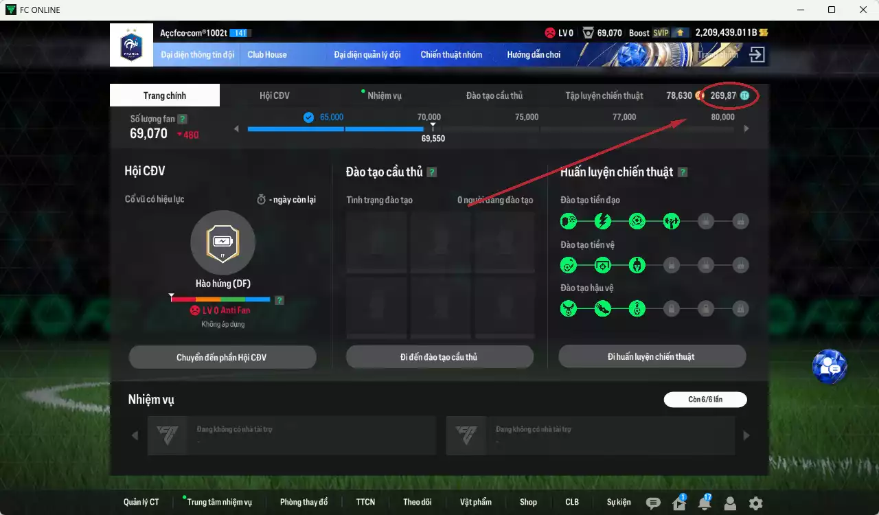 Ảnh ACC 2209439b trắng, có thẻ đổi tên, còn CP GIẢM THUẾ. HLV Xịn, dư 260k TC