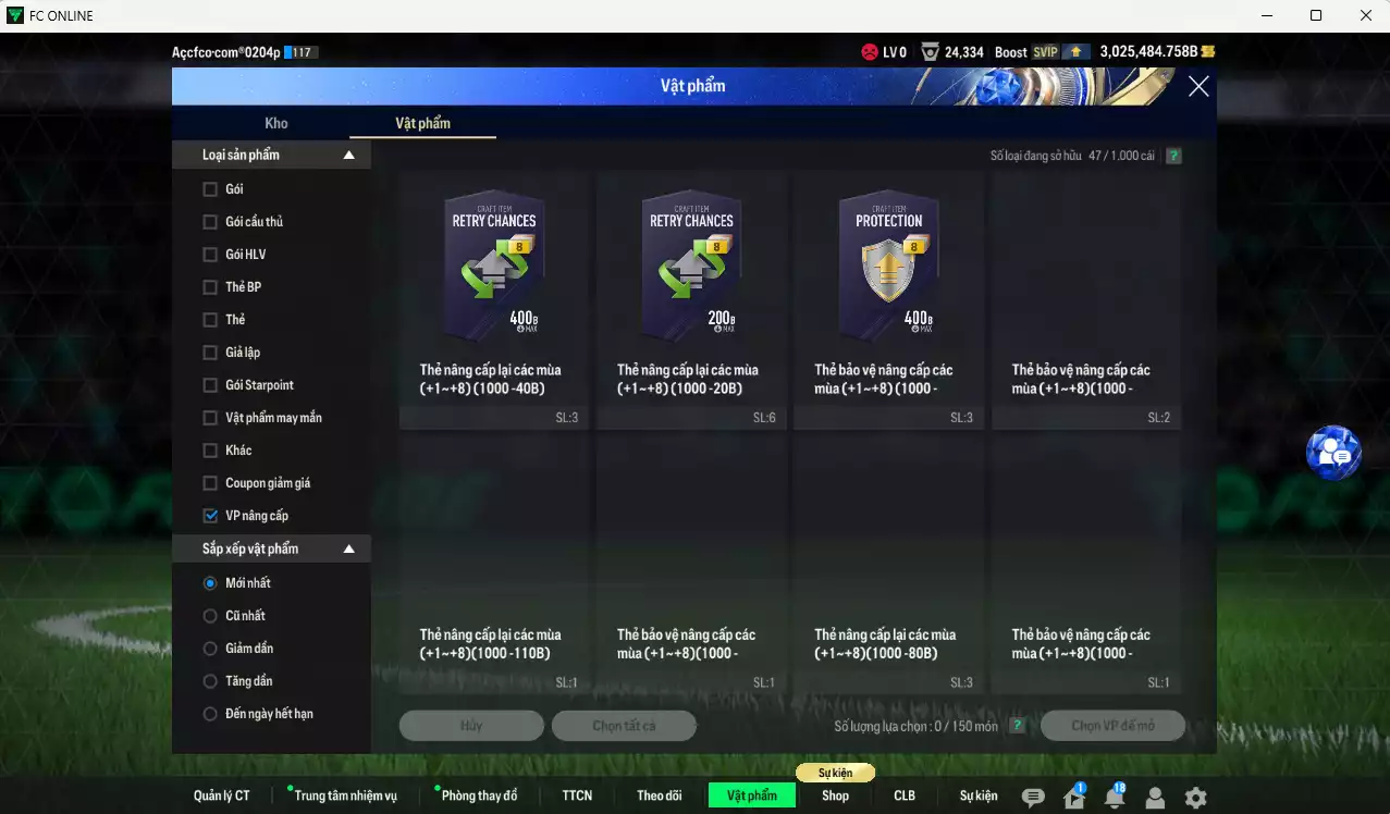 Ảnh ACC 3025484b trắng, có thẻ đổi tên, còn CP GIẢM THUẾ. HLV Xịn, dư 160k TC