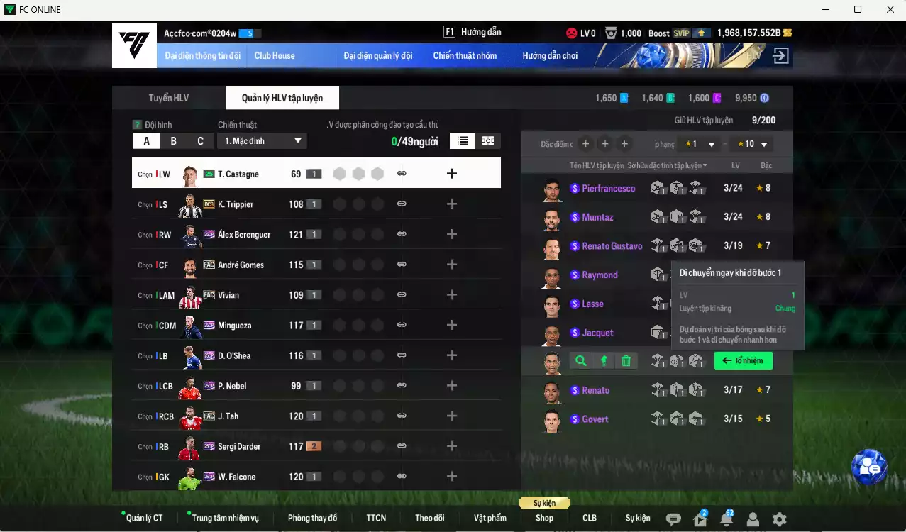 Ảnh ACC 1968157b trắng, có thẻ đổi tên