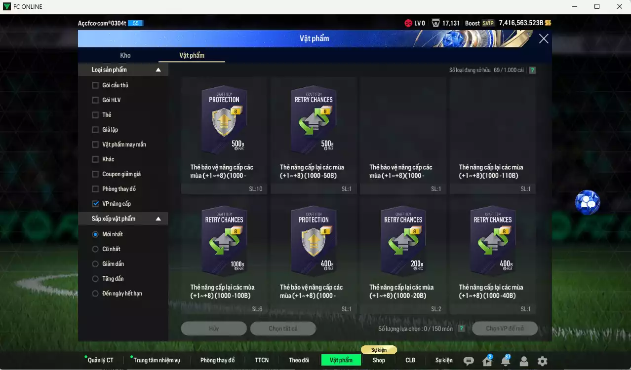 Ảnh [Tặng 400FC] ACC 7416563b trắng, có thẻ đổi tên, còn CP GIẢM THUẾ. HLV Xịn, dư 100k TC