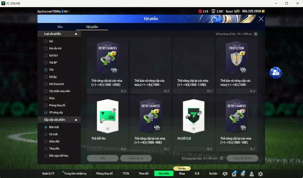 Ảnh ACC 966320b trắng, có thẻ đổi tên. HLV Xịn