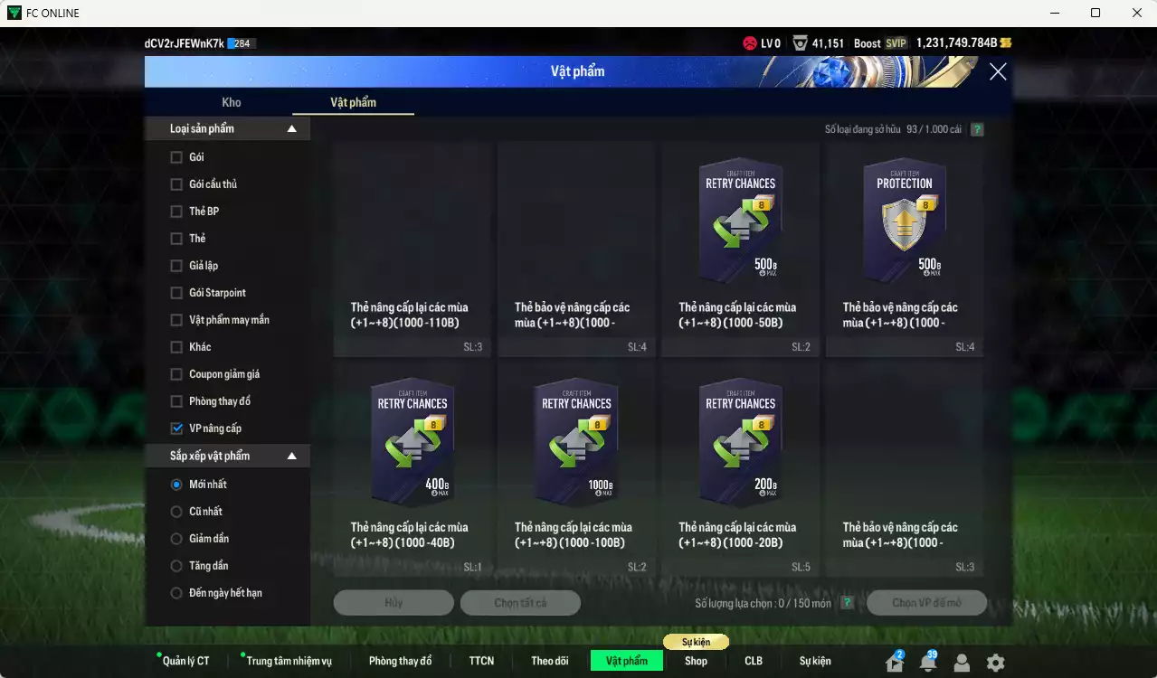 Ảnh ACC 1231749b trắng, có thẻ đổi tên, full miniface, còn CP GIẢM THUẾ. Dư 210k TC