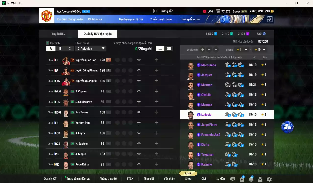 Ảnh [Tặng 200FC] ACC 2673892b trắng, có thẻ đổi tên, full miniface, còn CP GIẢM THUẾ. HLV Xịn, dư 240k TC