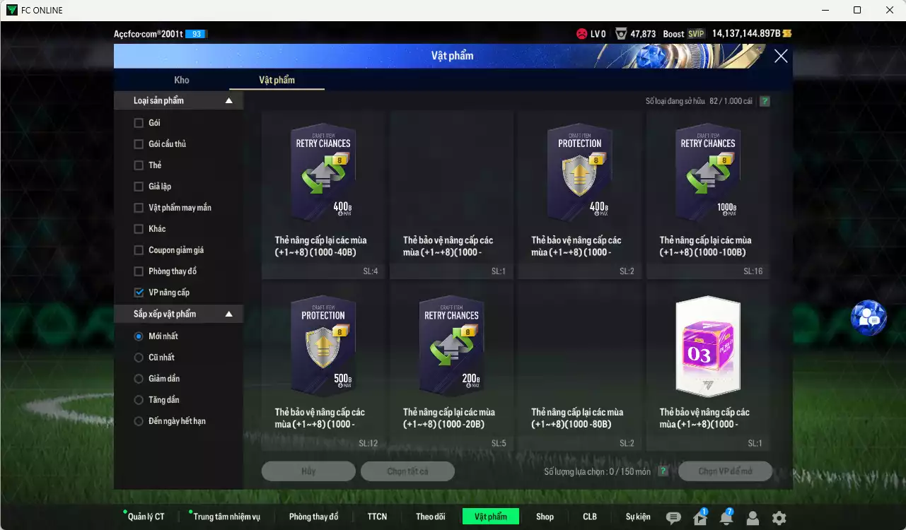 Ảnh ACC 14.137.144b trắng, có thẻ đổi tên. HLV Xịn, dư 320k TC