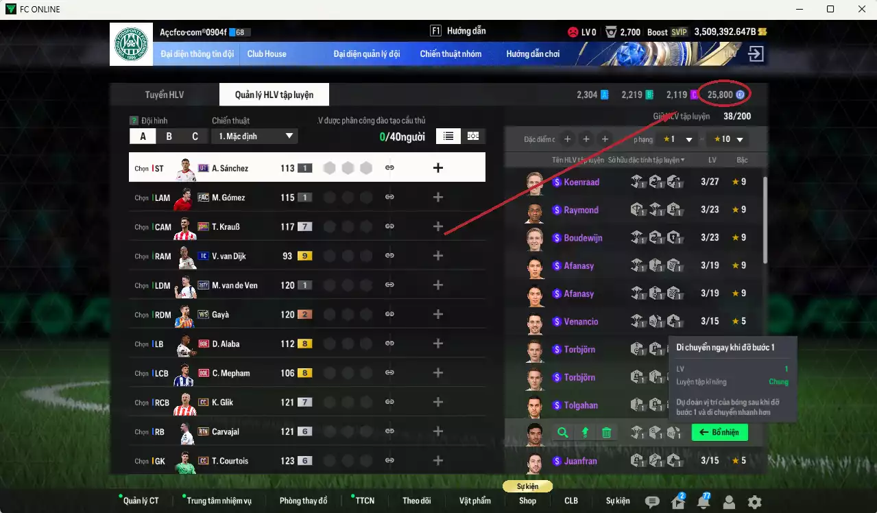 Ảnh [Tặng 200 FC+MC] ACC 3509392b trắng, có thẻ đổi tên, còn CP GIẢM THUẾ