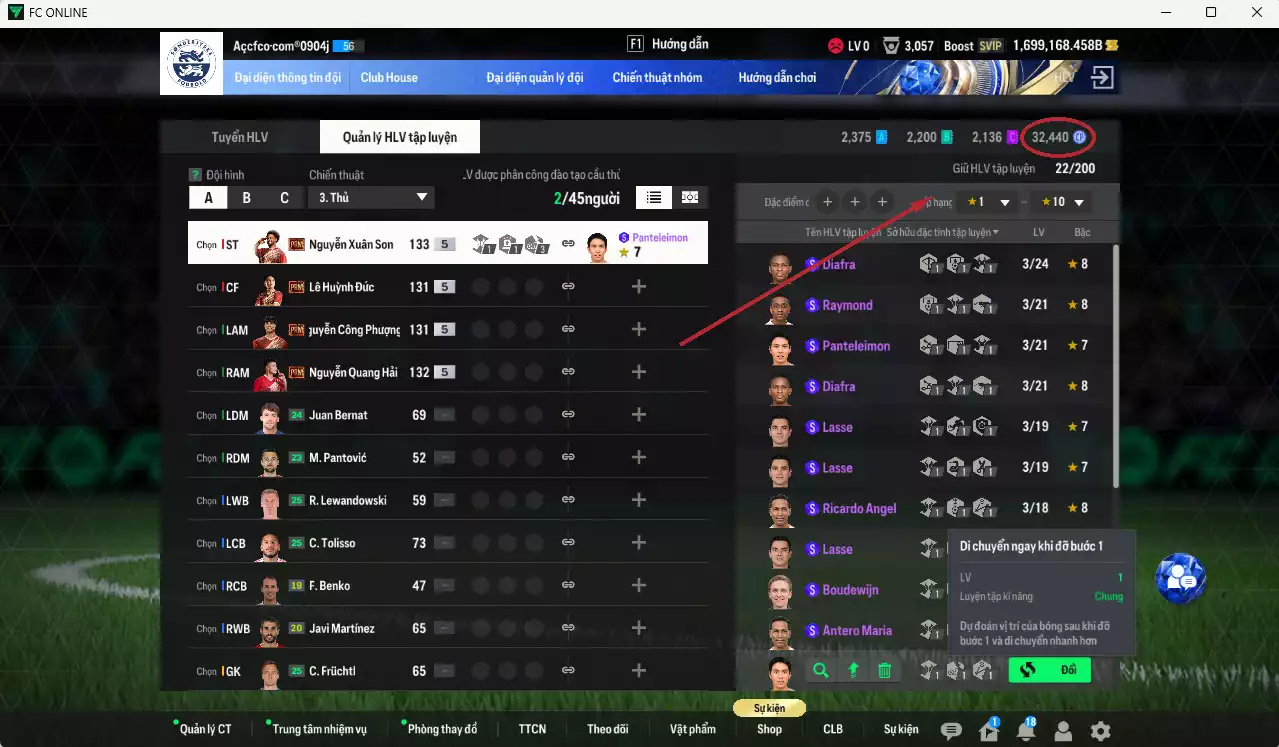 Ảnh Xuân Son PRM, Huỳnh Đức PRM, Công Phượng PRM, Quang Hải PRM vs 1699kb. Full miniface
