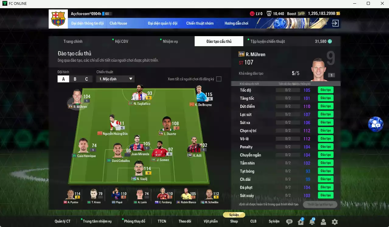 Ảnh ACC 1295183b trắng, có thẻ đổi tên, full miniface