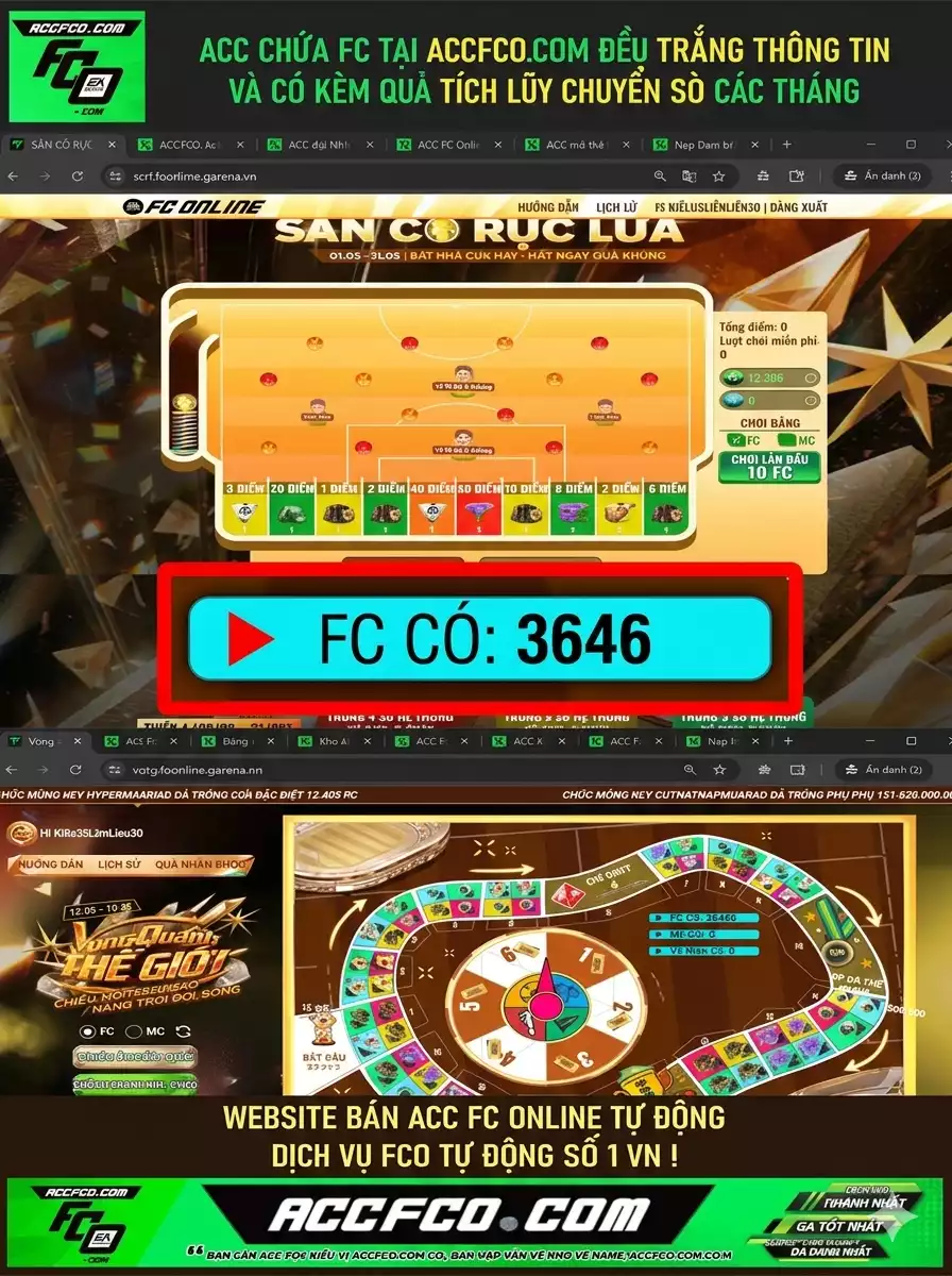 [CTV] ACC chứa 3646 FC trắng thông tin