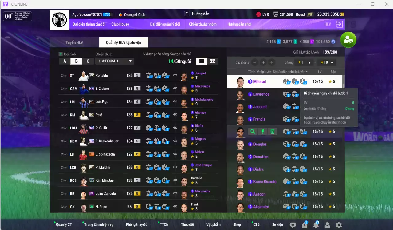 Ảnh Quốc Dân 3.259.950b có Gullit CH+6, Figo No.7+6, Henry WS, Pelé DC, Zidane CH, K. De Bruyne WS, Basten CH... Full miniface. HLV Xịn