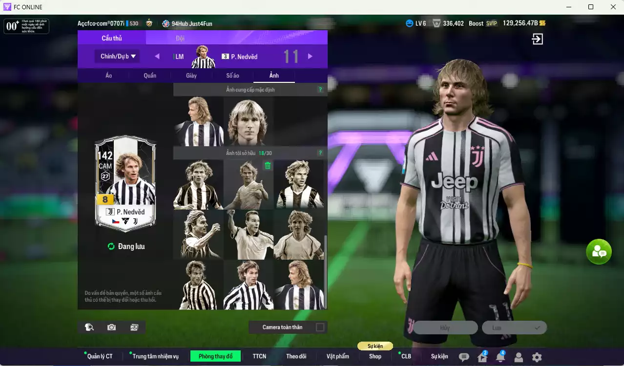 Ảnh Juventus 12.389.030b có Zidane CU, Henry WS+6, CR7 CC, Nedved JVA, Baggio WG, Del Piero CU... Full miniface, còn nhiều CP GIẢM THUẾ. HLV Xịn