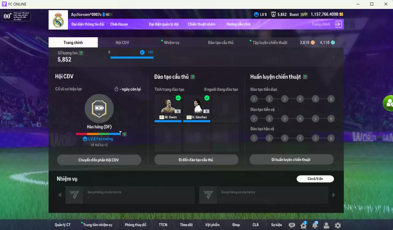 Ảnh Real Madrid mùa ITM+5 14.968.100b dư 1tr1b có Essien ITM+6, H. Sánchez ITM, Cannavaro ITM, Owen ITM, Hierro ITM, M. Laudrup ITM, Raúl ITM, Makélélé ITM...