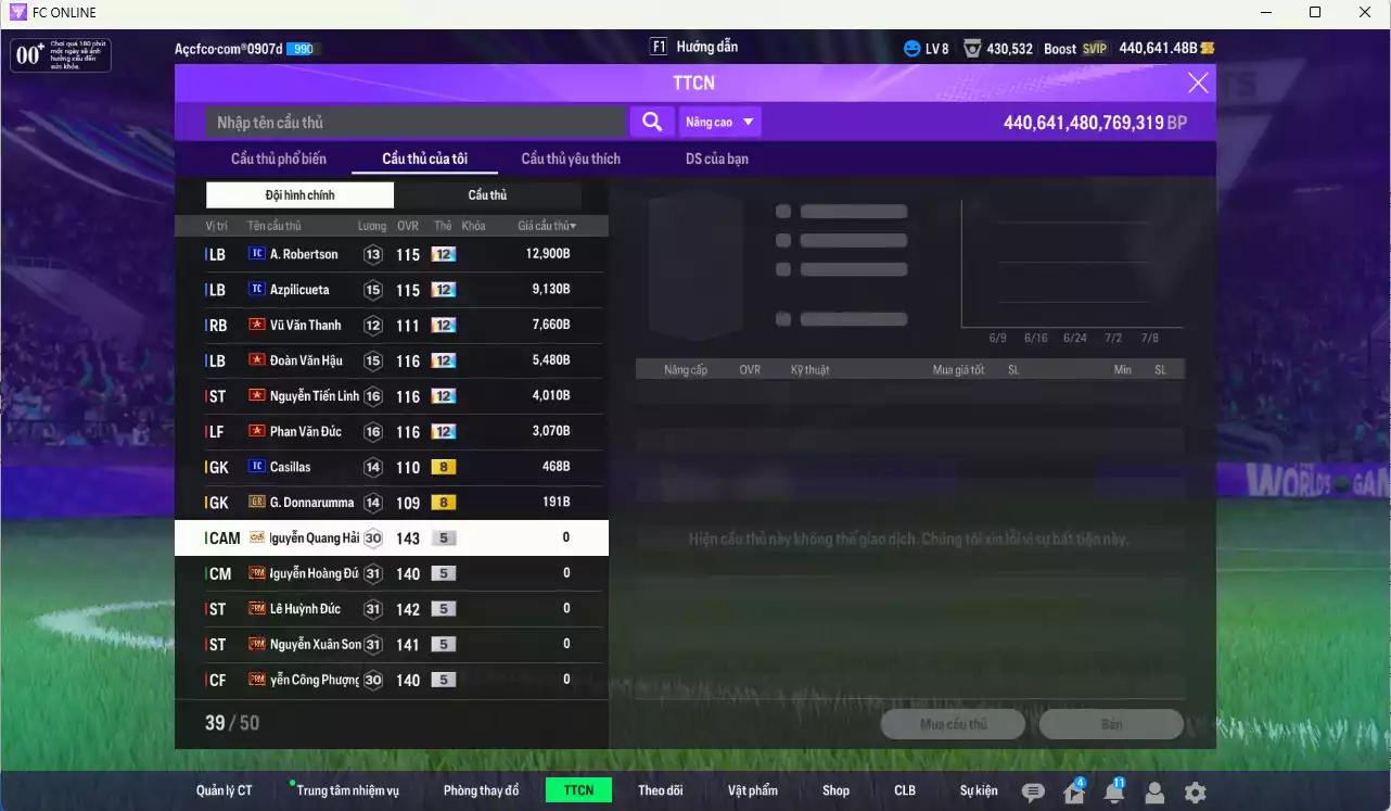 Ảnh Liverpool 15.376.600b (Team phụ VN PRM có Quang Hải IP+5) có Torres ITM, Rush ITM, Gerrard ITM, Dalglish ITM, Carragher ITM+6...  Full miniface, còn nhiều SVIP. HLV Siêu Xịn, đã đào tạo full chỉ số cầu thủ