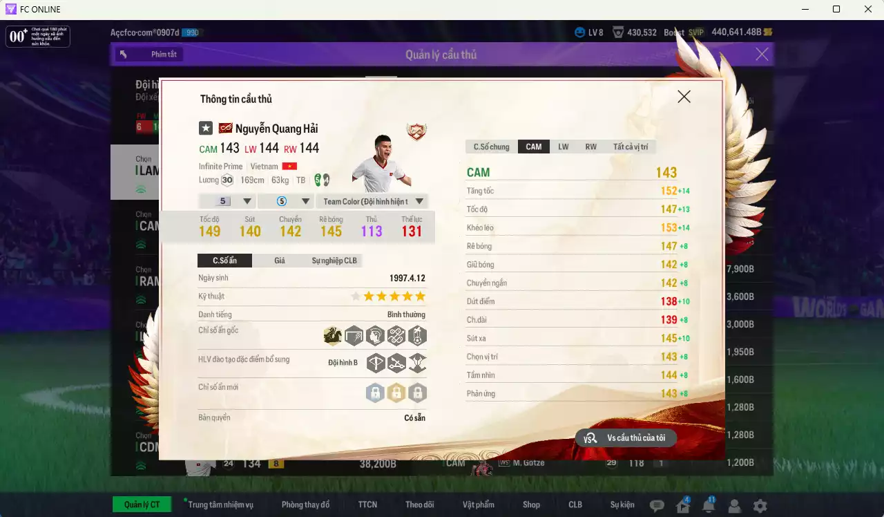 Ảnh Liverpool 15.376.600b (Team phụ VN PRM có Quang Hải IP+5) có Torres ITM, Rush ITM, Gerrard ITM, Dalglish ITM, Carragher ITM+6...  Full miniface, còn nhiều SVIP. HLV Siêu Xịn, đã đào tạo full chỉ số cầu thủ