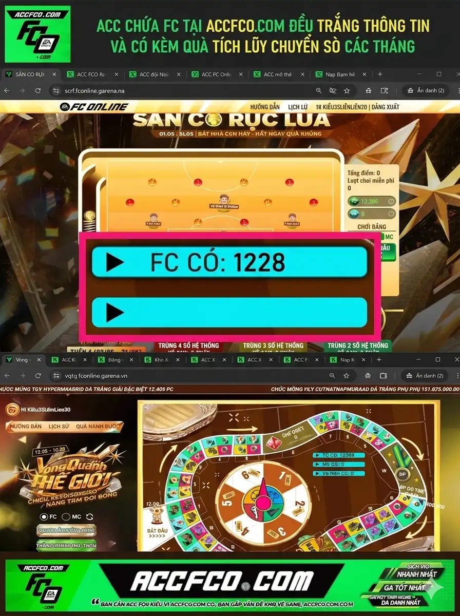 [CTV] ACC chứa 1228 FC trắng thông tin
